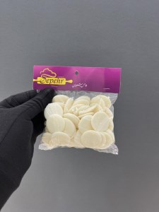 شکلات سکه ای 250 گرمی سفید سوربن