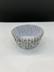 کپسول کاغذی مافین 25 عددی سبز طرح اسلیمی