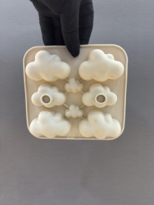 قالب سیلیکون ابر خارجی کرم